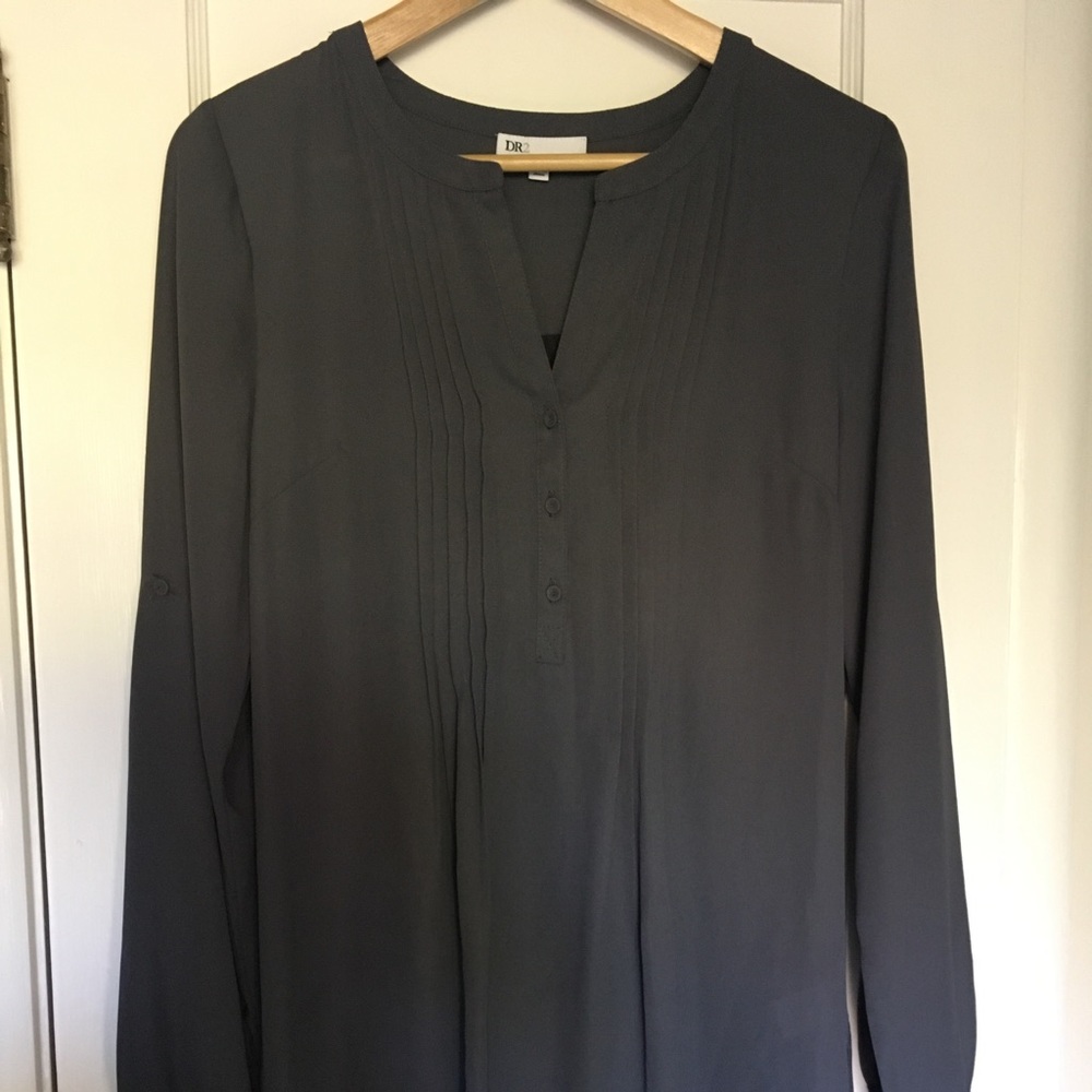 DR2 Gray Blouse